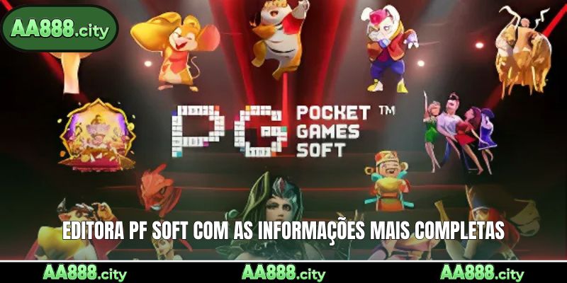 Editora PF SOFT com as informações mais completas