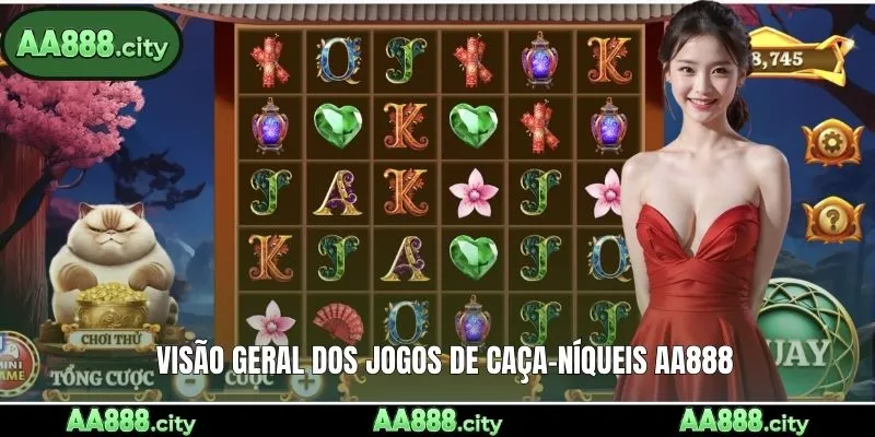 Visão geral dos jogos de caça-níqueis AA888